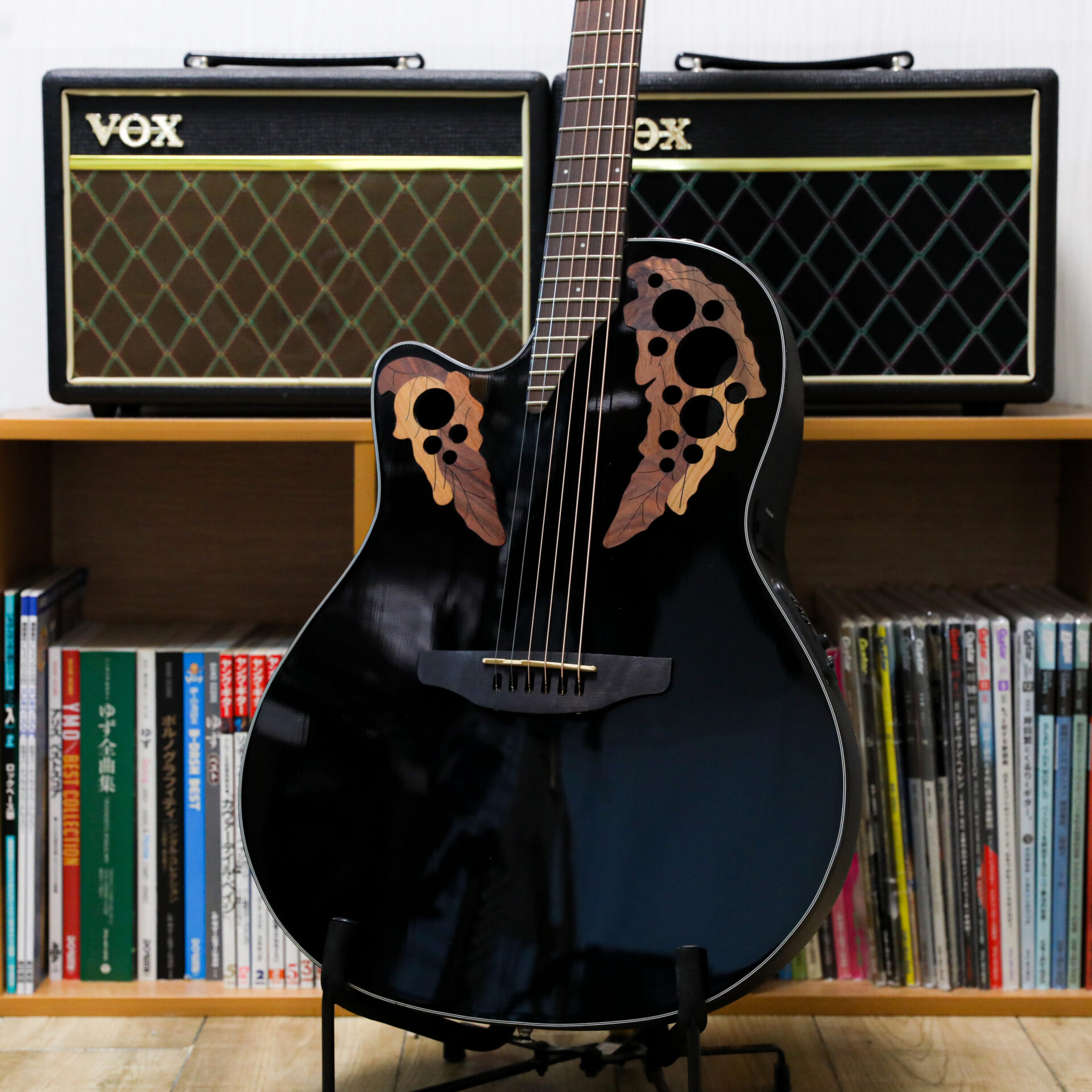 funnyhiroyuki  OVATION  CE44L-5　レフティ Ovation CE44L-5 | レフティギター＆ベース 我乱堂